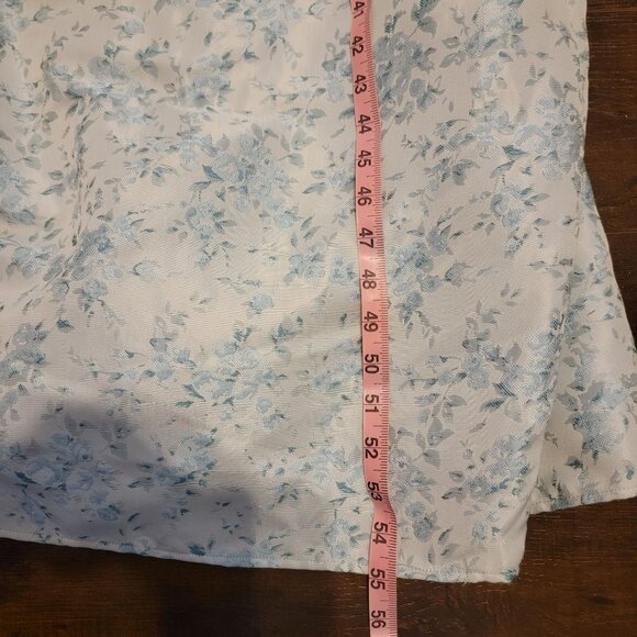 Maison Amory The Windsor Maxi Dress Womens L Blue Whimsical Elegant Enchanting - Picture 10 of 12